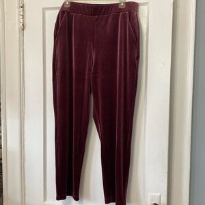 Loft Velvet Pants. Sz L